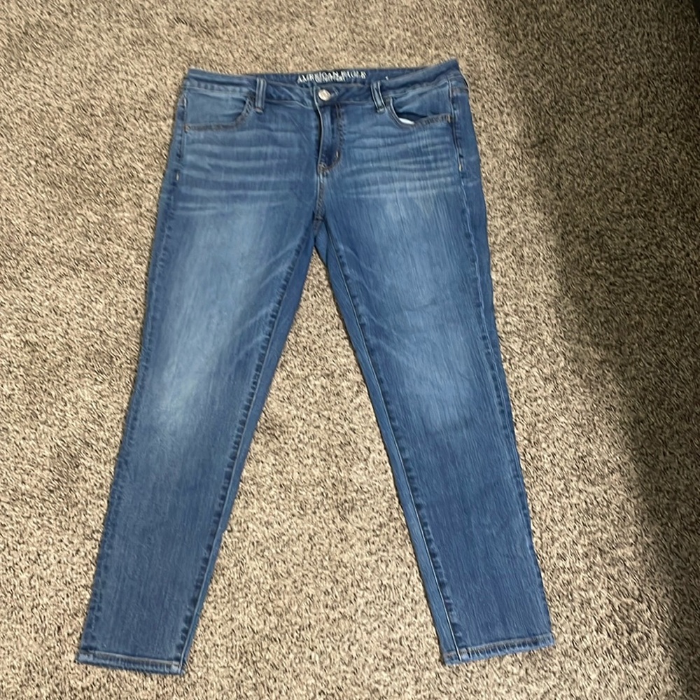 American Eagle size 14 short skinny jeans